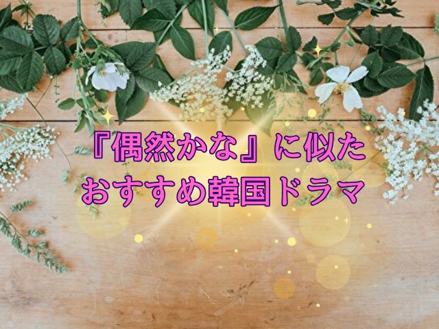 偶然かな 最終回