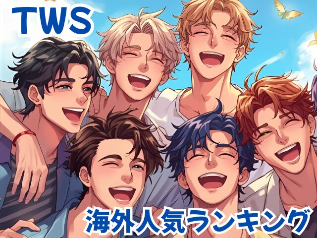 TWS　人気順　メンバー